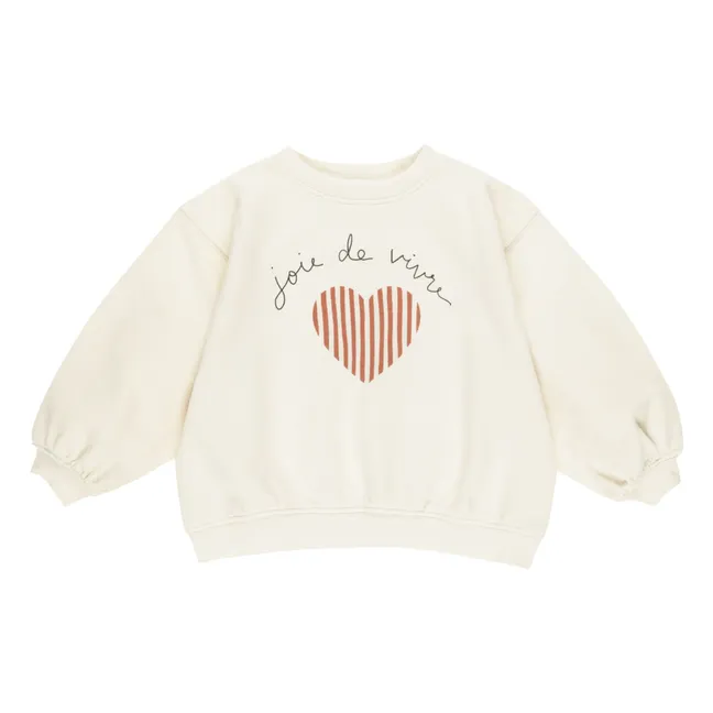 Sweatshirt Joie De Vivre | Seidenfarben