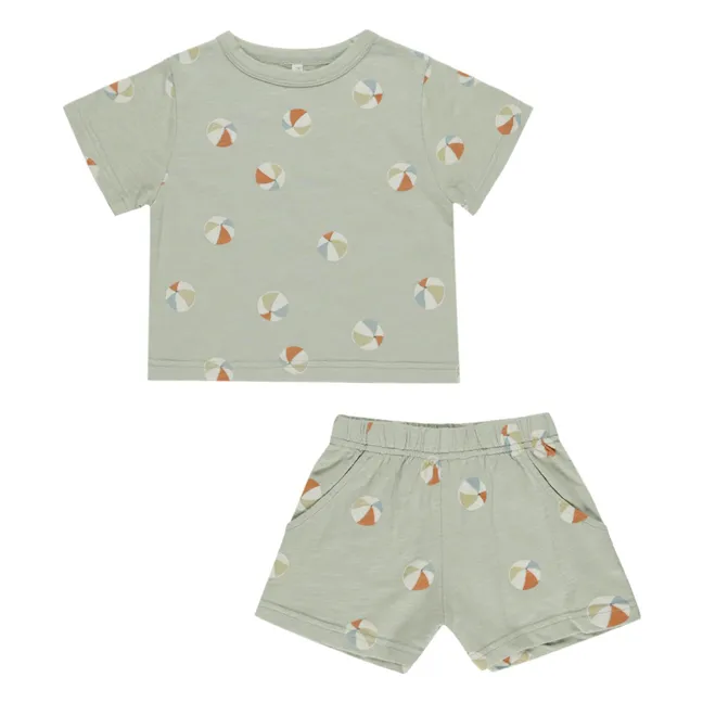 Ensemble T-shirt et Short Ballon | Sauge