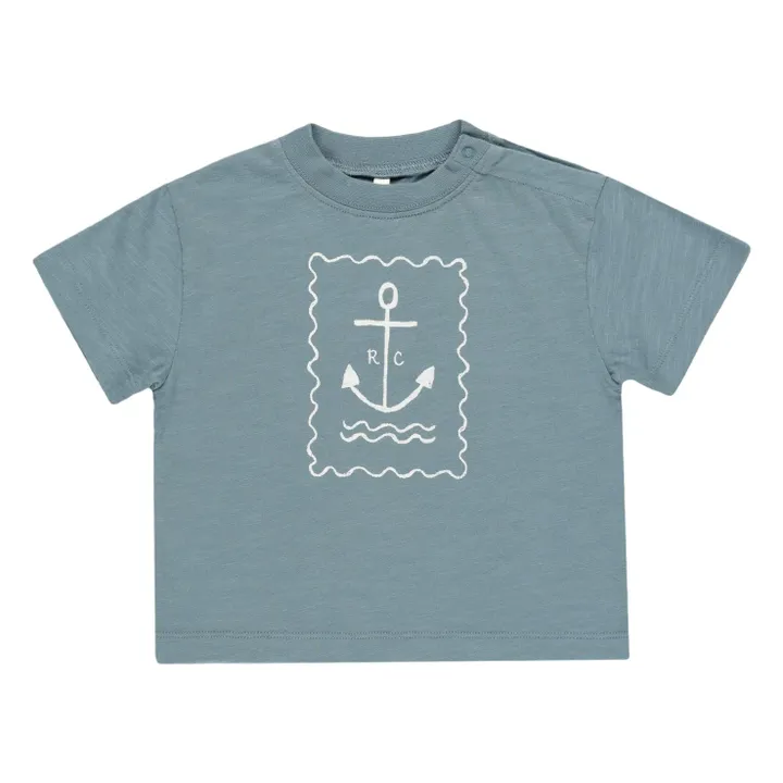 T-shirt Ancre | Bleu- Image produit n°0
