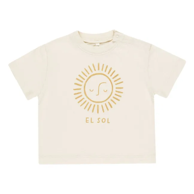 T-Shirt El Sol | Seidenfarben