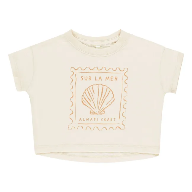 T-shirt Coquillage | Ecru