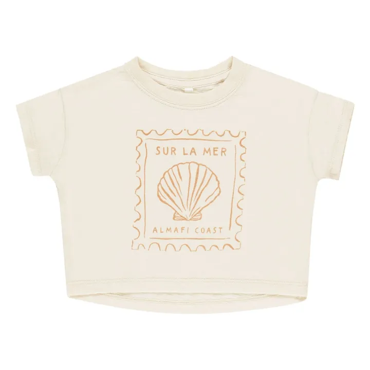T-shirt Coquillage | Ecru- Image produit n°0