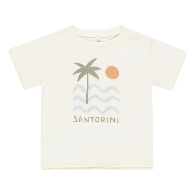 T-shirt Santorini | Ivoire