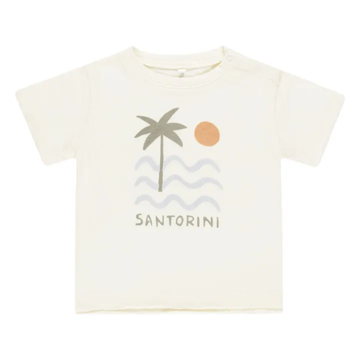 T-shirt Santorini | Ivoire- Image produit n°0