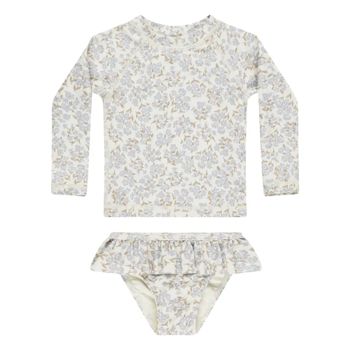 Recycled Fiber UV Protection T-shirt and Panty Set | Ivory- Product image n°0