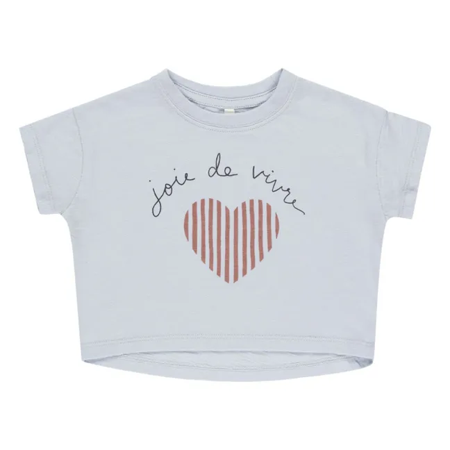T-shirt Joie De Vivre | Bleu Clair