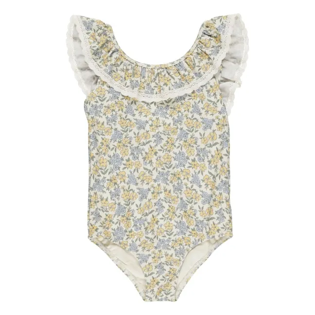 Maillot de Bain Margaret Fibres Recyclées | Ivoire