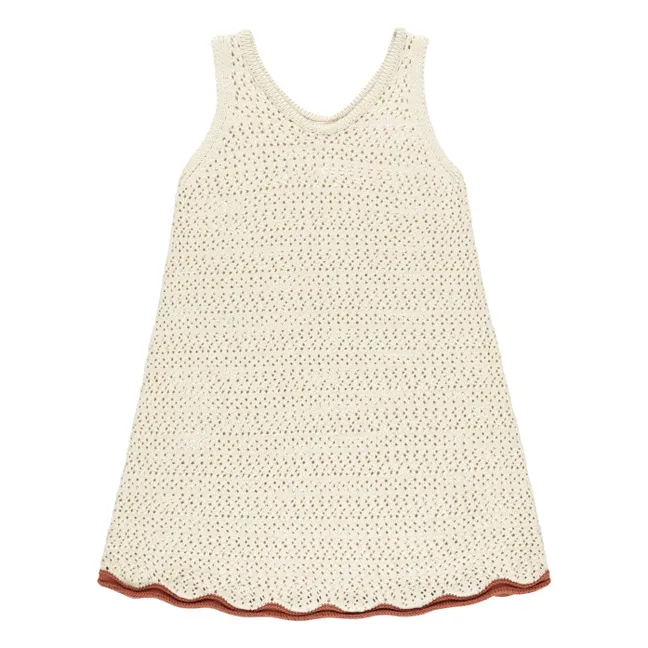 Robe Maille | Ecru