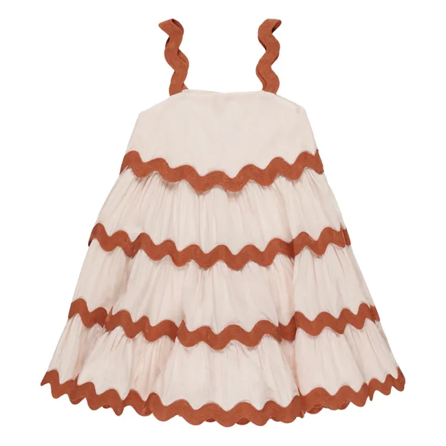 Robe Ric Rac | Rose pâle
