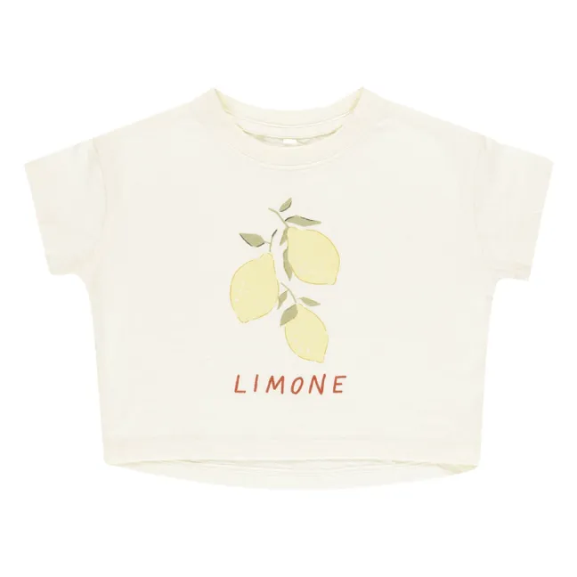 T-shirt Citron | Ivoire