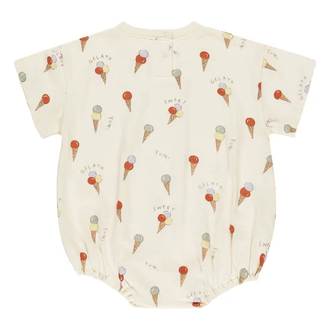Barboteuse Glace | Ecru