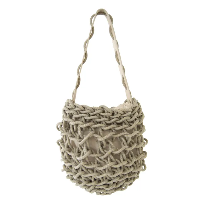 Naira Metallic Bag | Linen