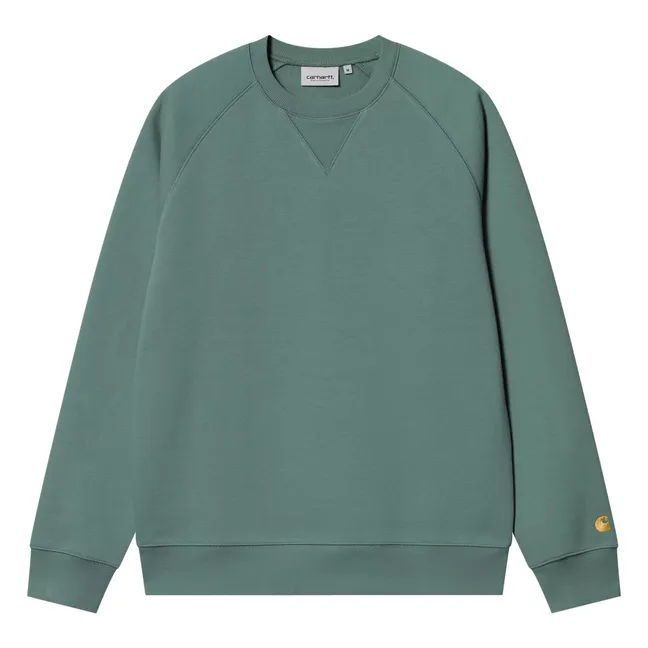 Felpa Chase | Verde mélange