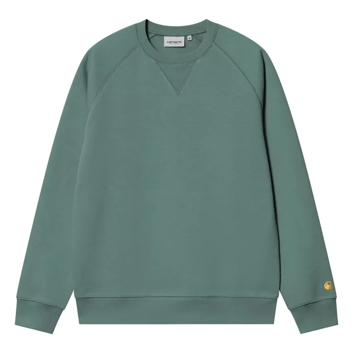 Sweat Chase | Vert chiné- Image produit n°0