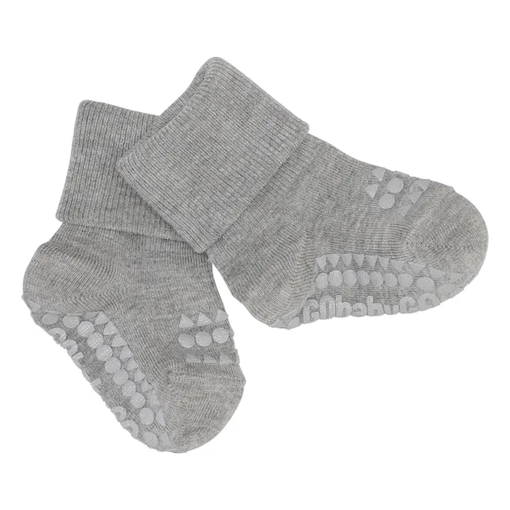 Combo Box 4 Chaussettes Antidérapantes Bamboo | Beige- Image produit n°3