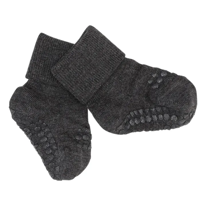 Combo Box 4 Chaussettes Antidérapantes Bamboo | Beige- Image produit n°1