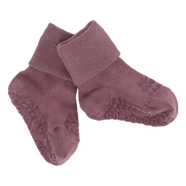 Combo Box 4 Chaussettes Antidérapantes Bamboo | Rose