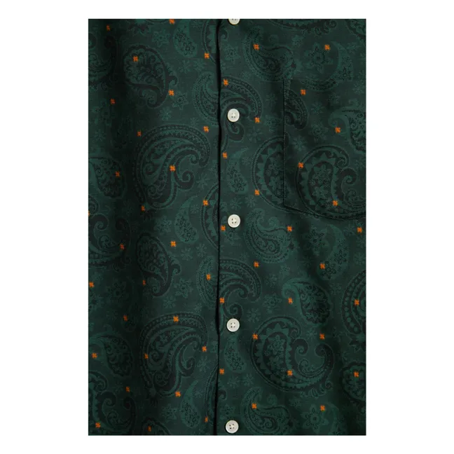 Paisley blouse | Green