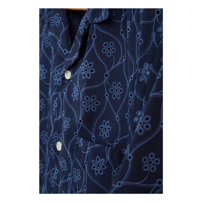 Rendi blouse | Navy blue