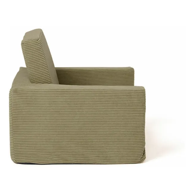 Sedia da camino | Verde militare