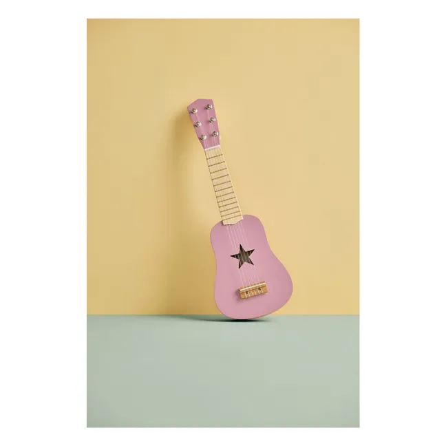 Guitare en bois | Lavande