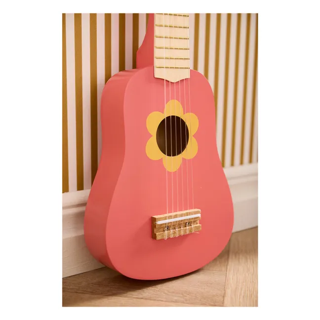 Guitarra de madera | Rosa