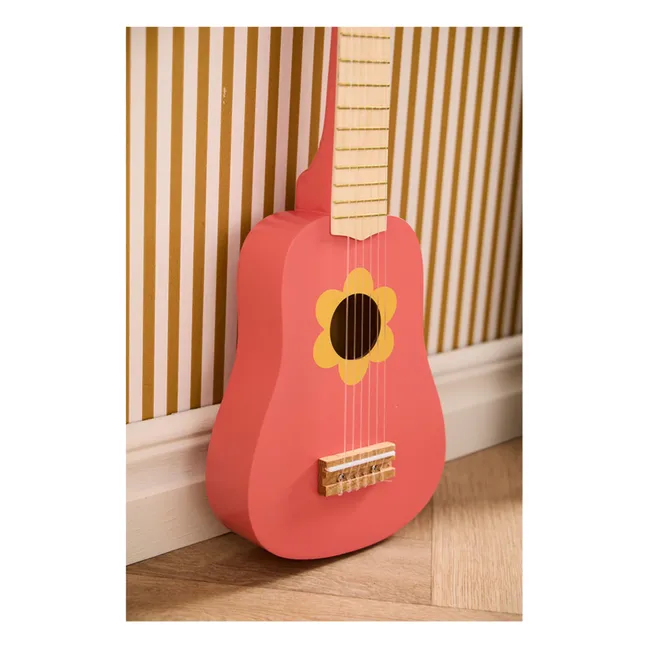 Guitarra de madera | Rosa
