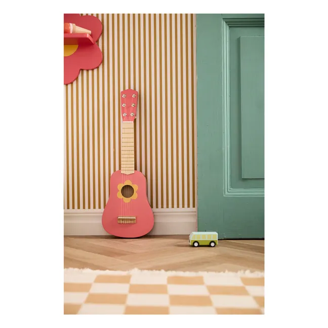Guitarra de madera | Rosa