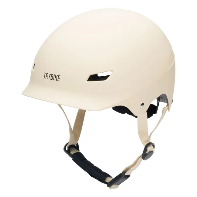 Fahrradhelm | Cremefarben