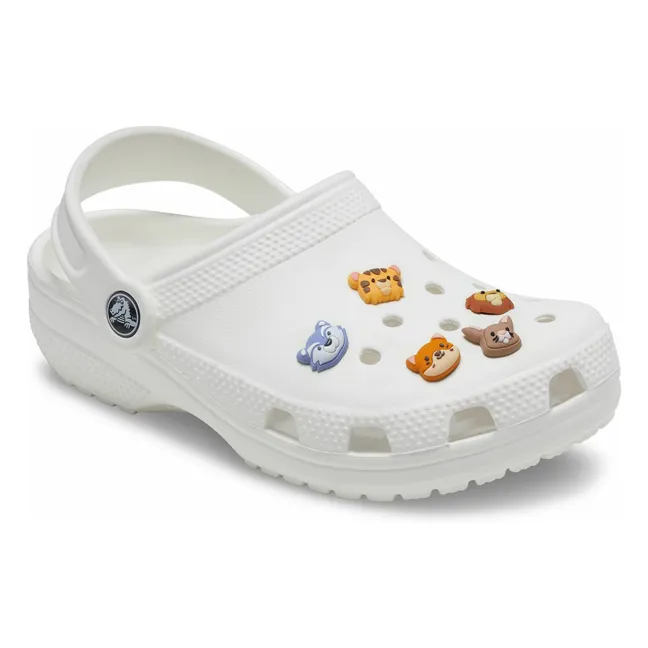 Set de 5 Jibbitz Animaux | Marron