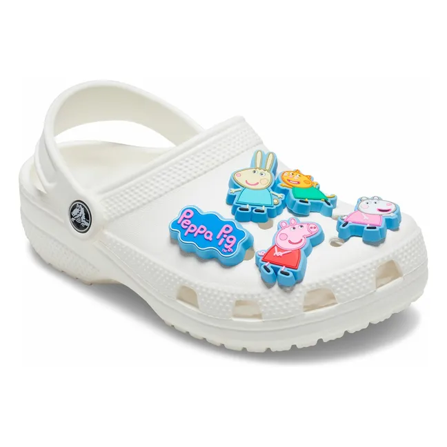 Peppa Pig Jibbitz 5er-Set | Blau