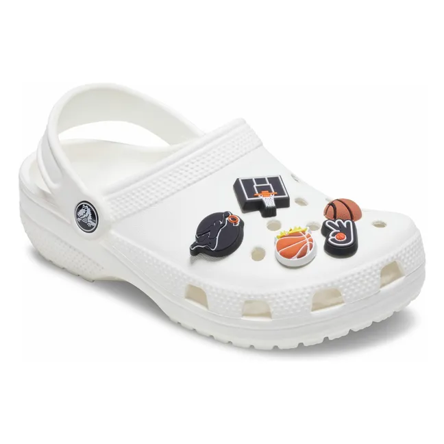 Set di 5 palloni da basket Jibbitz | Nero