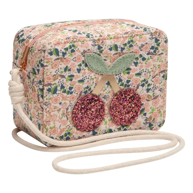 Sac Cerise Fleuri | Rose