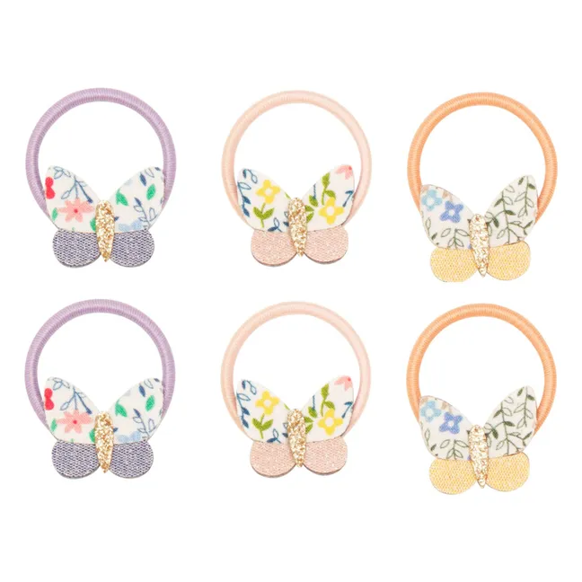 Set di 8 Mini Chouchous Betty | Giallo