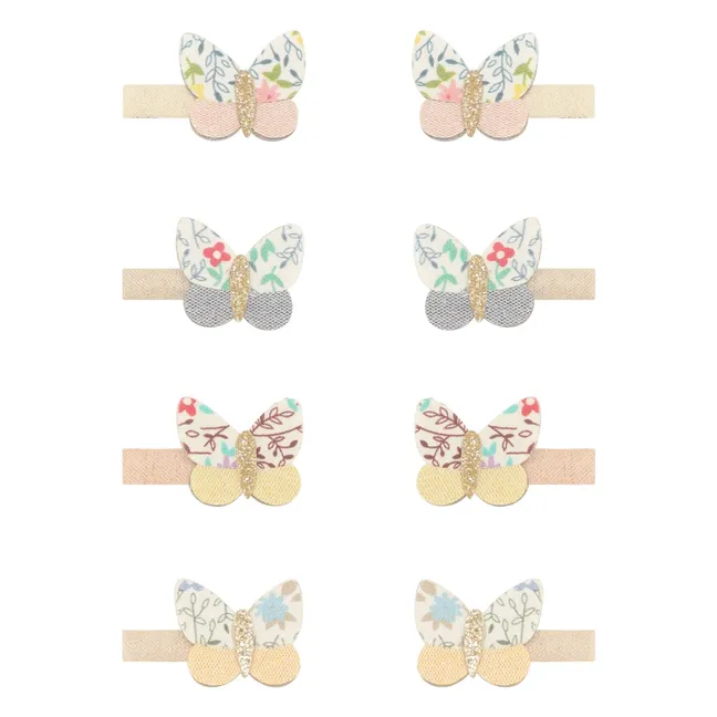 8er-Pack Mini-Spangen Betty | Beige