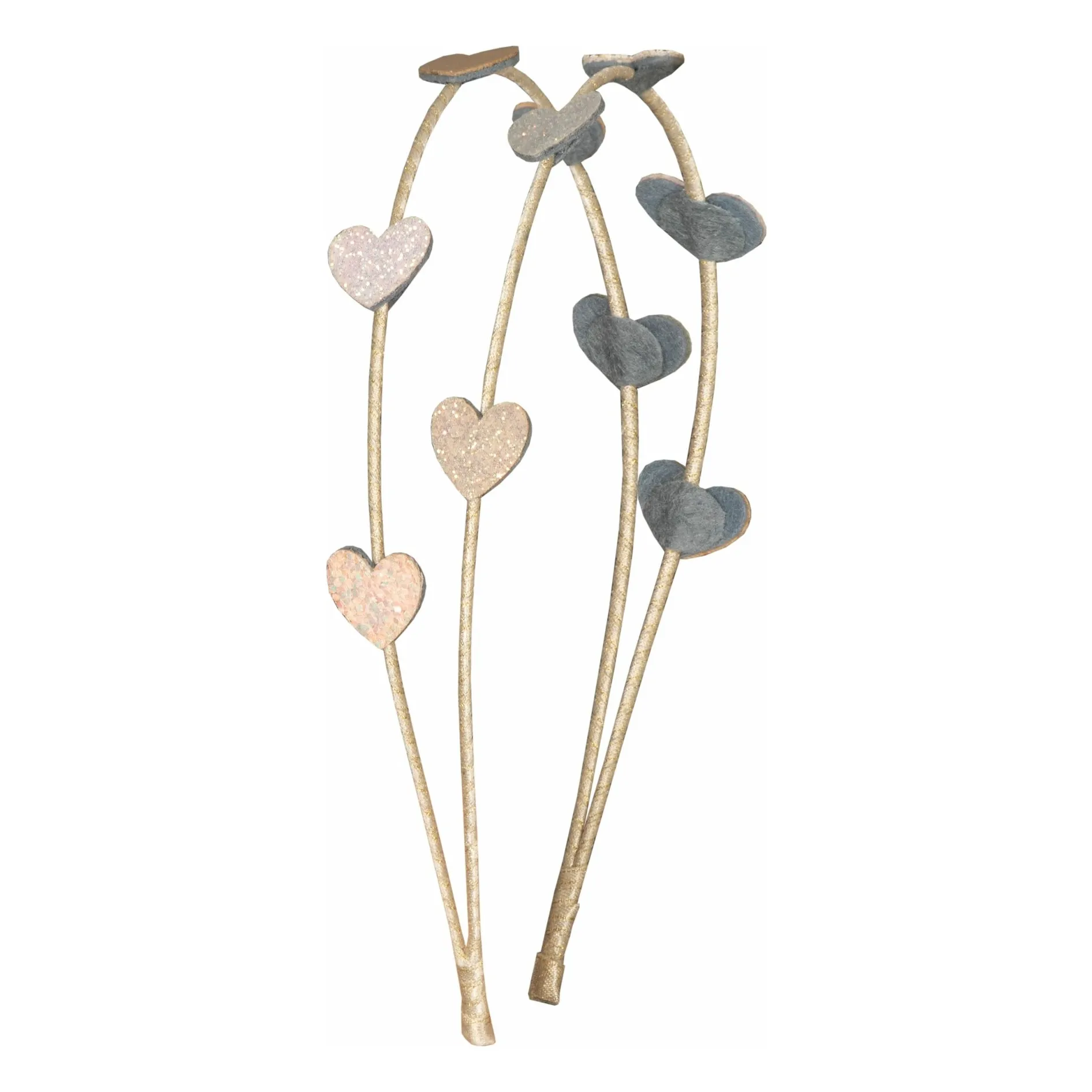 Mimi & Lula Gold Alice Heart Headband