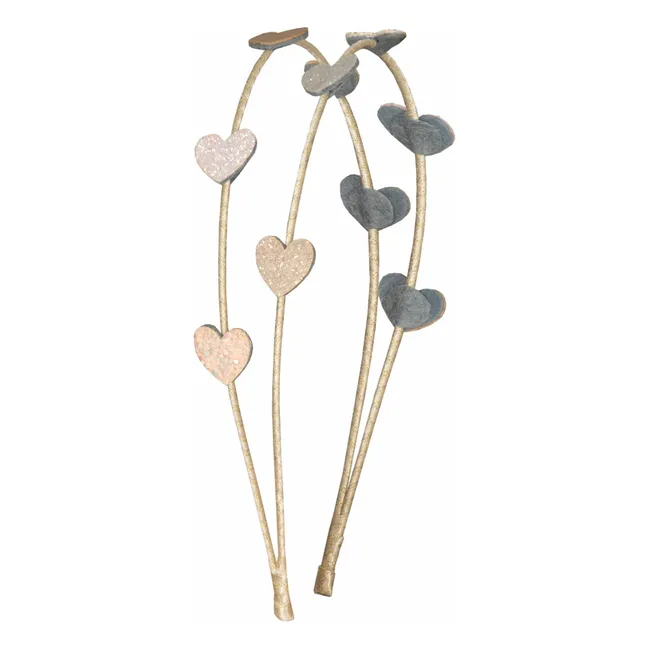 Cerchietto Alice Heart | Dorato