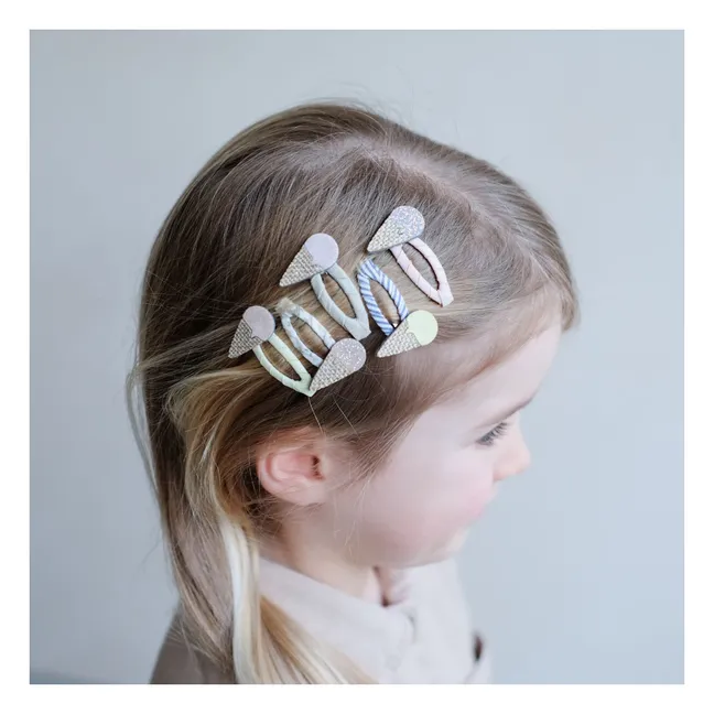 Confezione da 5 mini barrette di ghiaccio | Beige