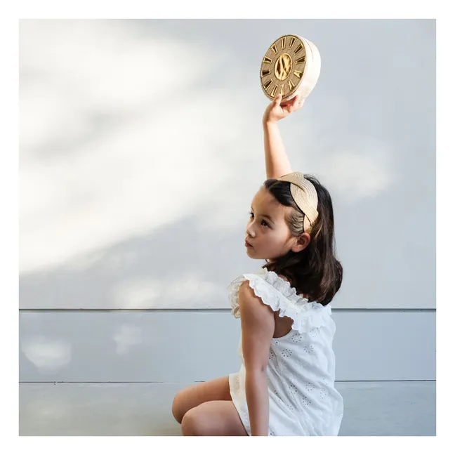 Cerchietto Alice Raphia | Beige