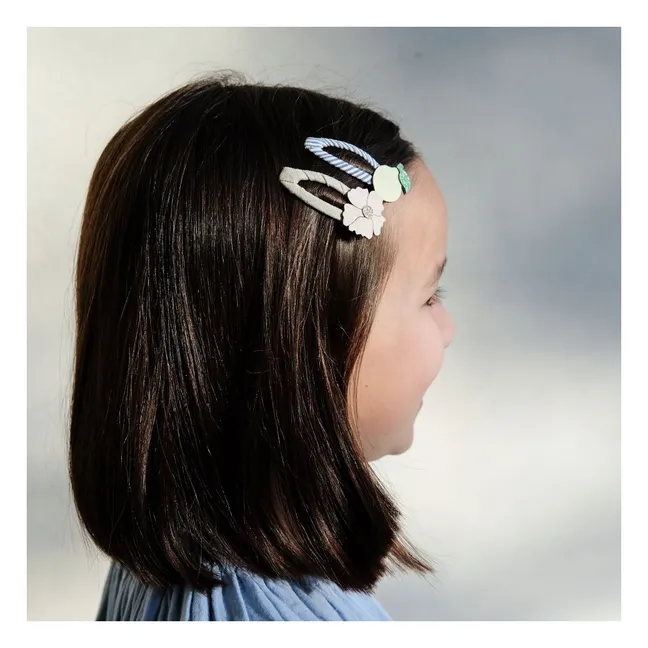 Lot 4 Barrettes Citron | Jaune
