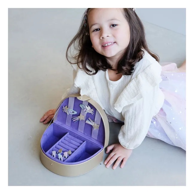 Rainbow Jewelry Box | Gold