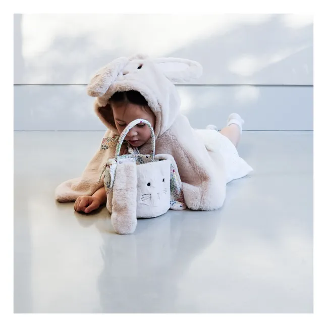 Kaninchen-Umhang | Beige