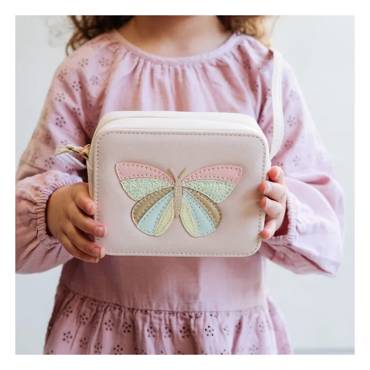Bolsa mariposa | Rosa Melocotón- Imagen del producto n°3