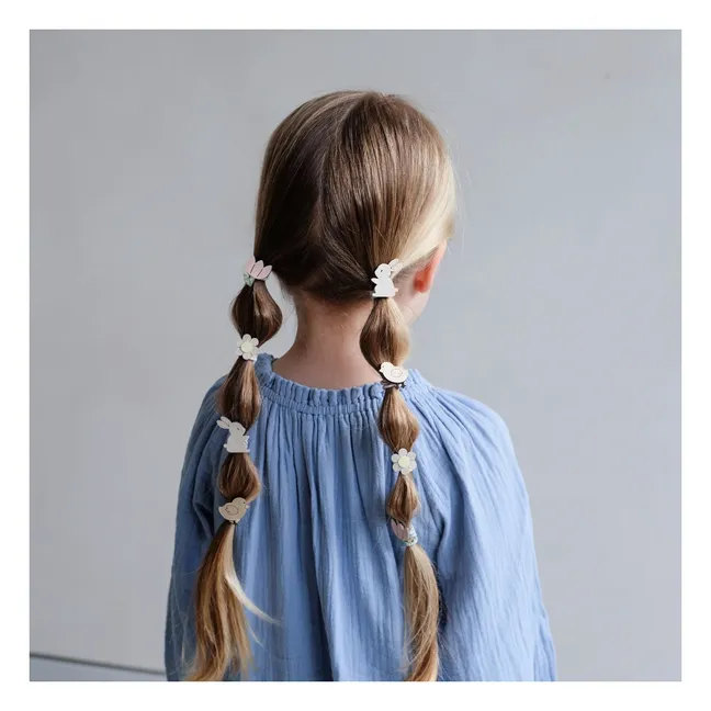 Confezione da 8 Mini Chouchous di Pasqua | Beige