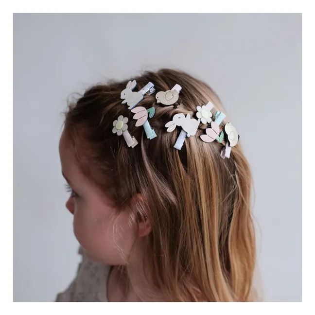 Confezione da 8 mini barrette di Pasqua | Lilla