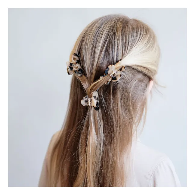 3er-Set Mini-Klemmen Leopard | Leopard
