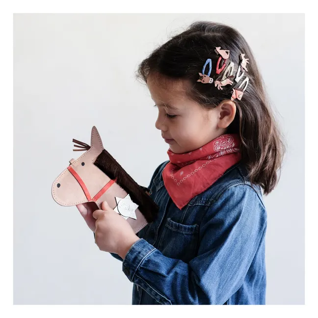 Confezione da 5 barrette Mini Pony | Marrone