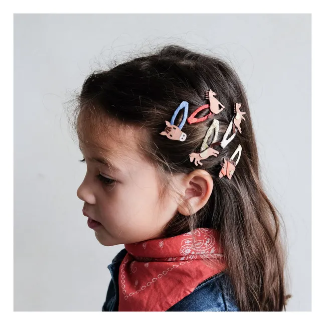 Confezione da 5 barrette Mini Pony | Marrone