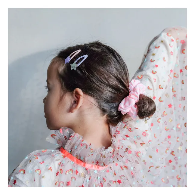 Lot 5 Barrettes Stellina | Rose