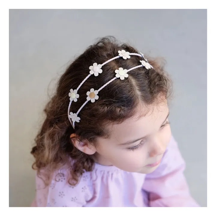 Serre-tête Camomille | Beige- Image produit n°2